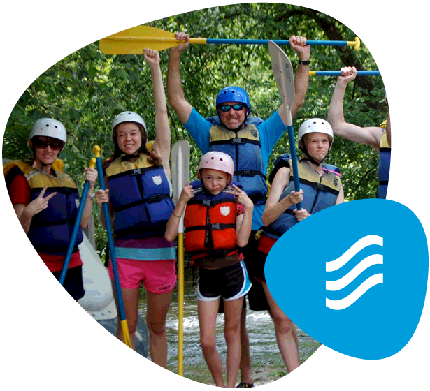 Pigeon River Whitewater Rafting Family